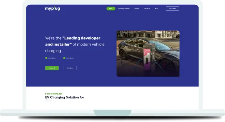 MyPlug Website Development
