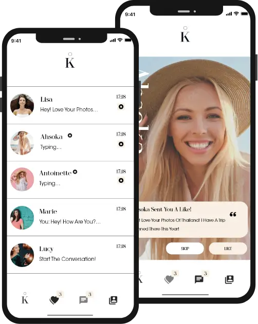 Kloe Dating App build for iOS device