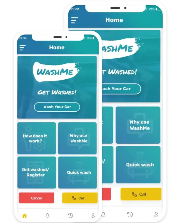 Washme - car wash app